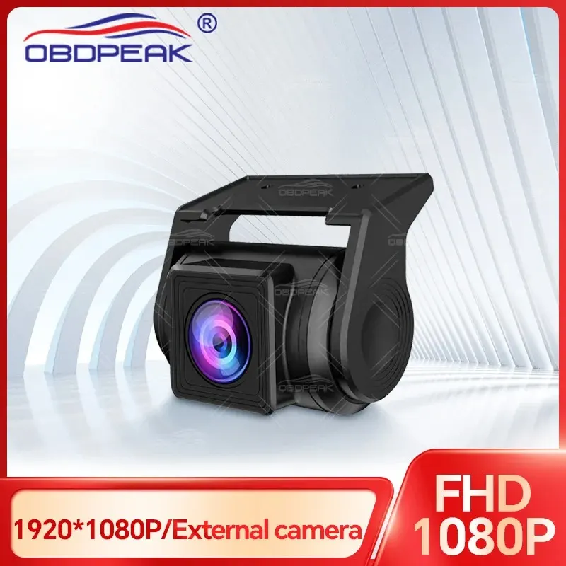 Universal Backup Camera for Car and Truck, 1920x1080P, 15M, Night Vision, Waterproof, with Auto-Reversing Parking Guide Line