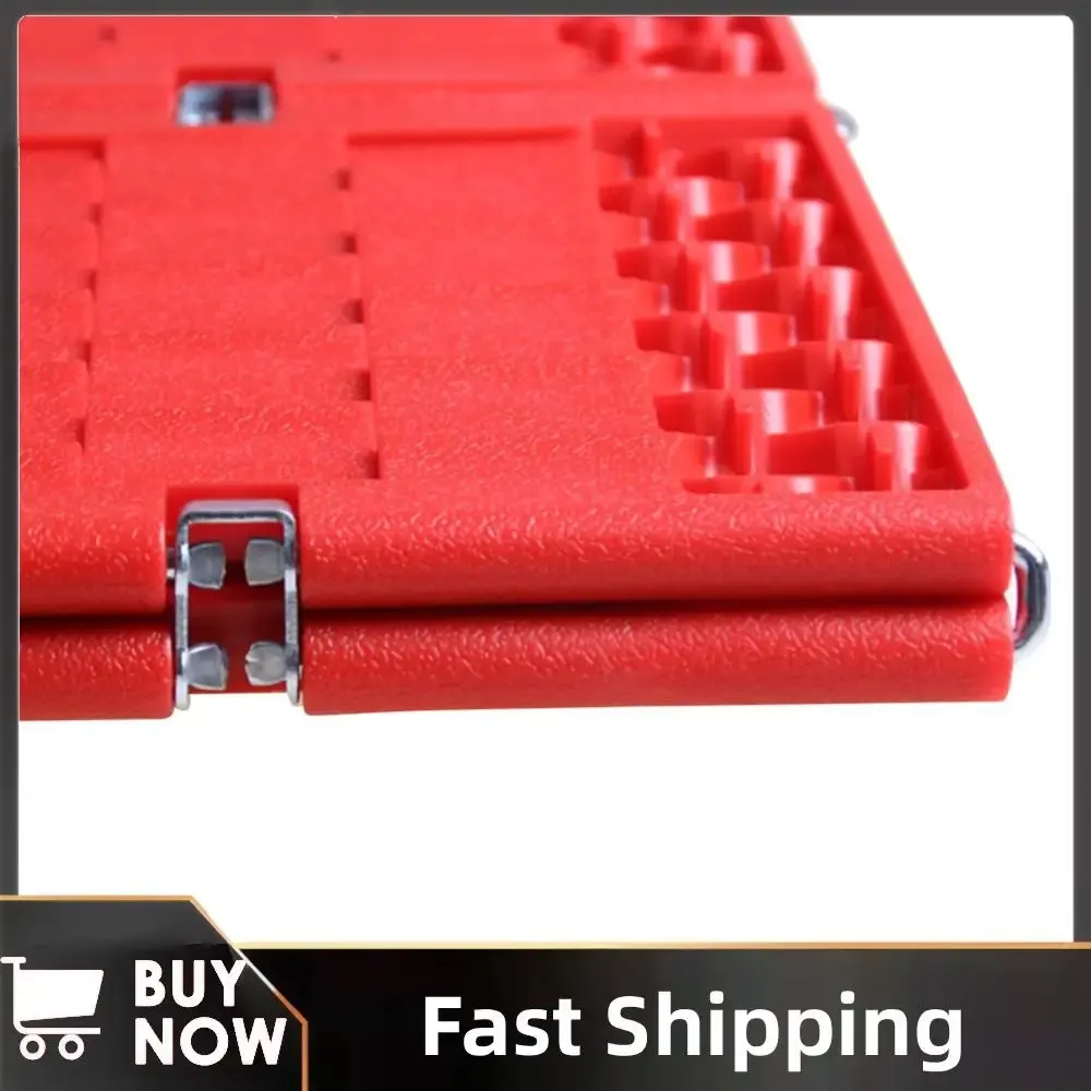 Lot de 2 tapis de traction pliables pour voiture, antidérapants, pour neige, boue,