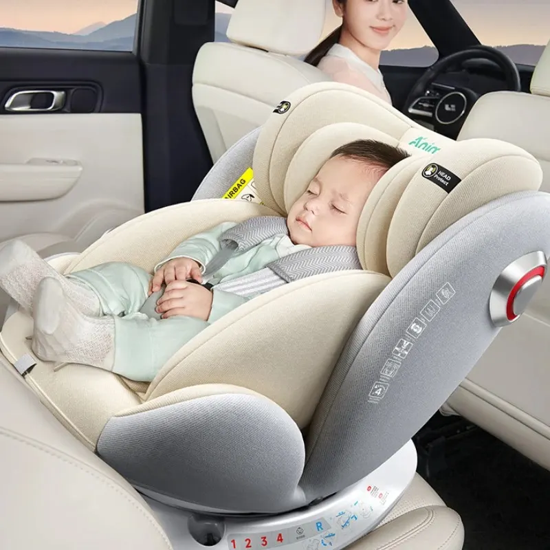 Siège auto rotatif pour bébé, siège inclinable pour bébé, chaise de sécurité pour bébé, siège auto universel pour bébé de 0 à 12 ans