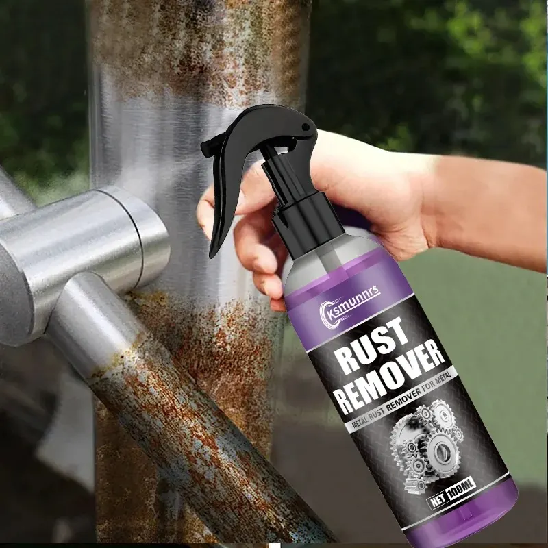 Multi-Purpose Rust Remover Spray | Powerful Removal of Rust and Iron Deposits, Ideal for Chrome Paint and Car Care, 100ml