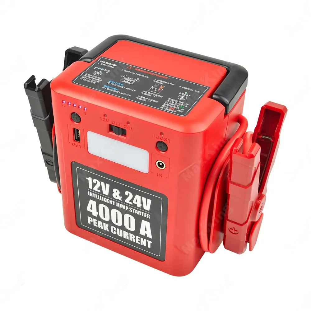 Portable 12V Car Power Bank, 56000mAh High Capacity, 2000A Jump Starter for Trucks and Emergency Car Use
