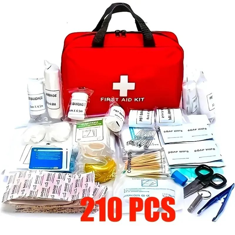 Trousse de premiers secours de luxe, fournitures d'urgence essentielles pour la maison, l'aventure en plein air, le Camping